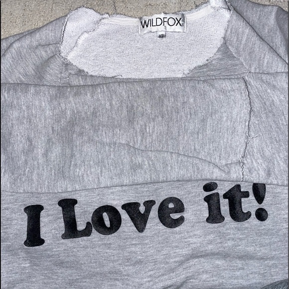 WILDFOX Oversized Sweatshirt - Picture 3 of 7